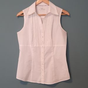 Crisp white blouse